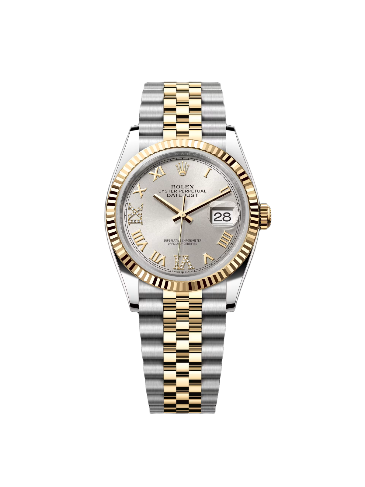 RLX Datejust 36mm 126233 Silver Dial Jubilee Bracelet Watch - LITELUX