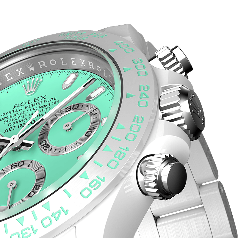 12A(Swiss movement)This product is out of stock. If you need to purchase it, please contact us to customize it.Rolex Daytona BISCAY GREEN WHITE CERAMIC - LITELUX