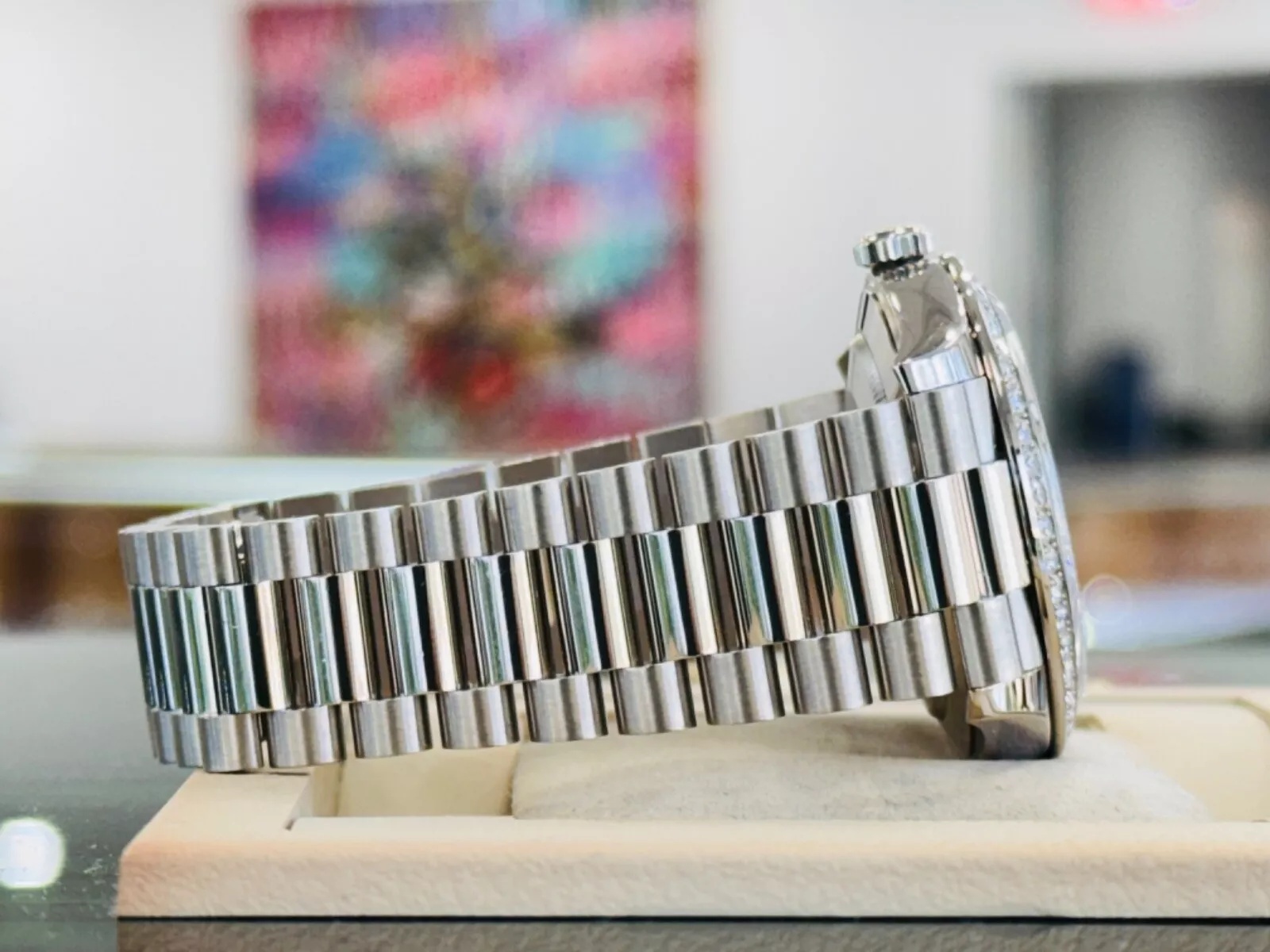 RLX Day-Date 40mm 228349RBR-0001 Silver Dial President Bracelet - LITELUX