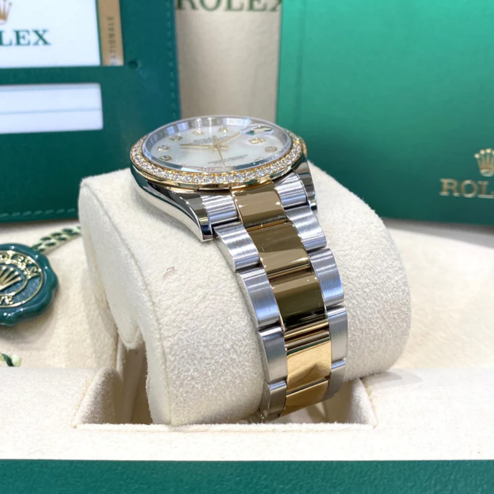 RLX Datejust 36mm 126283 White Mother-of-Pearl Dial Jubilee Bracelet Watch - LITELUX