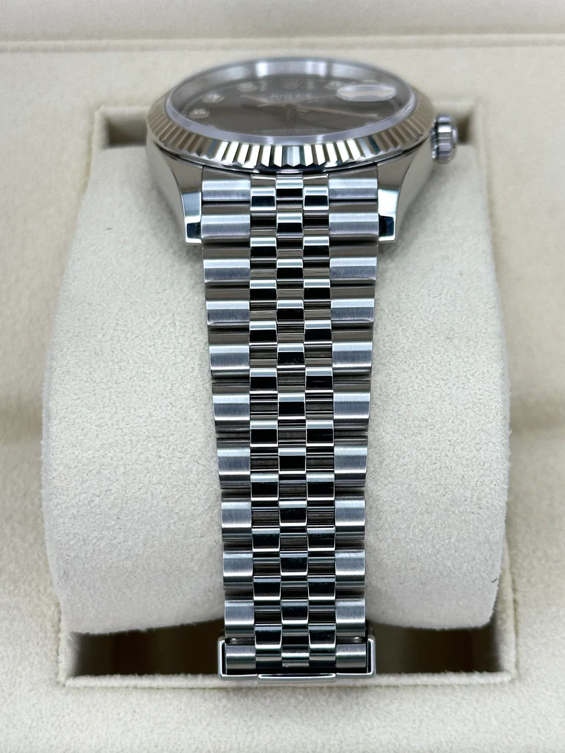 RLX Datejust 36mm 126234 Black Diamond Dial Stainless Steel Oyster Mens Watch - LITELUX