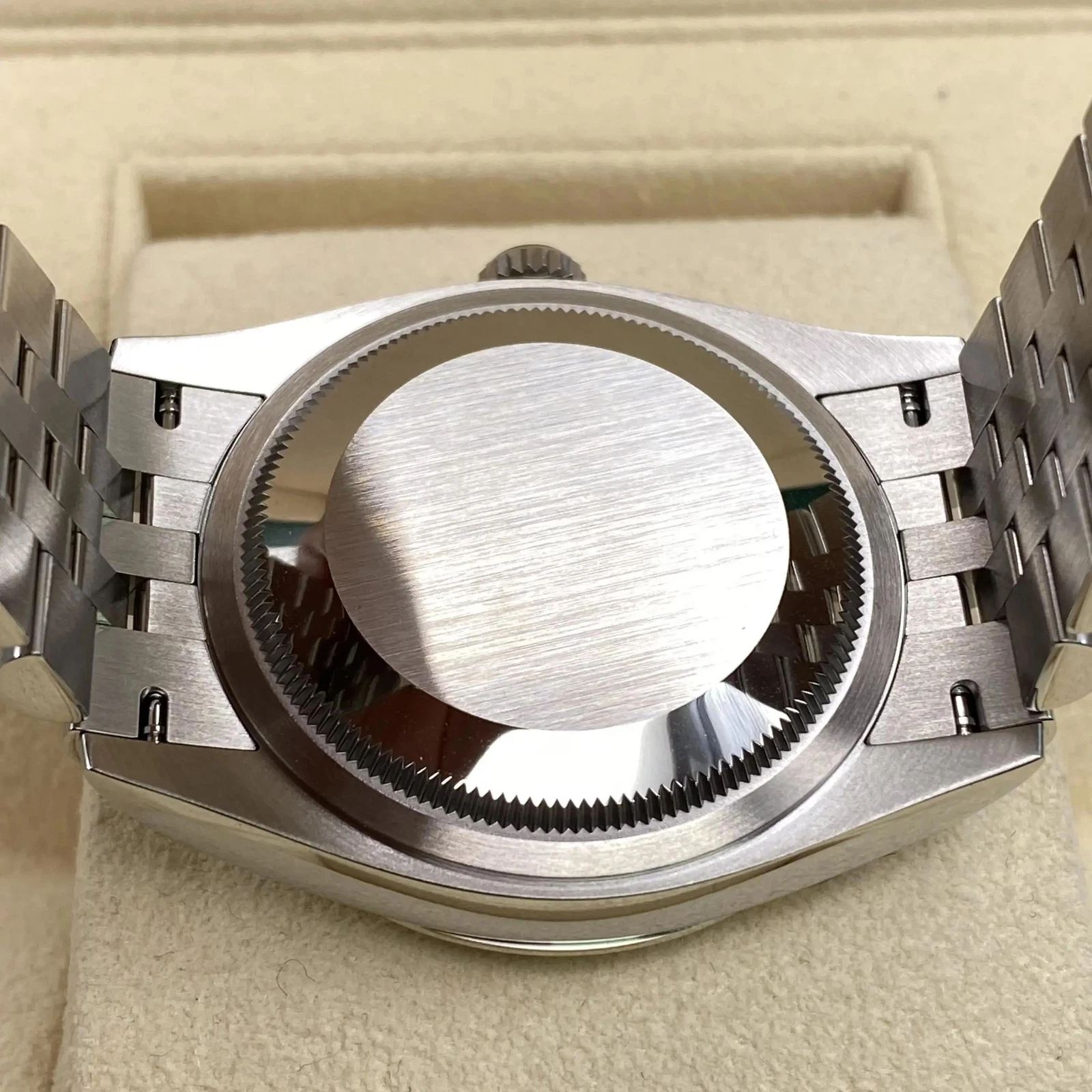 RLX Datejust 36mm 126200 Stainless Steel Black Dial Jubilee Watch - LITELUX