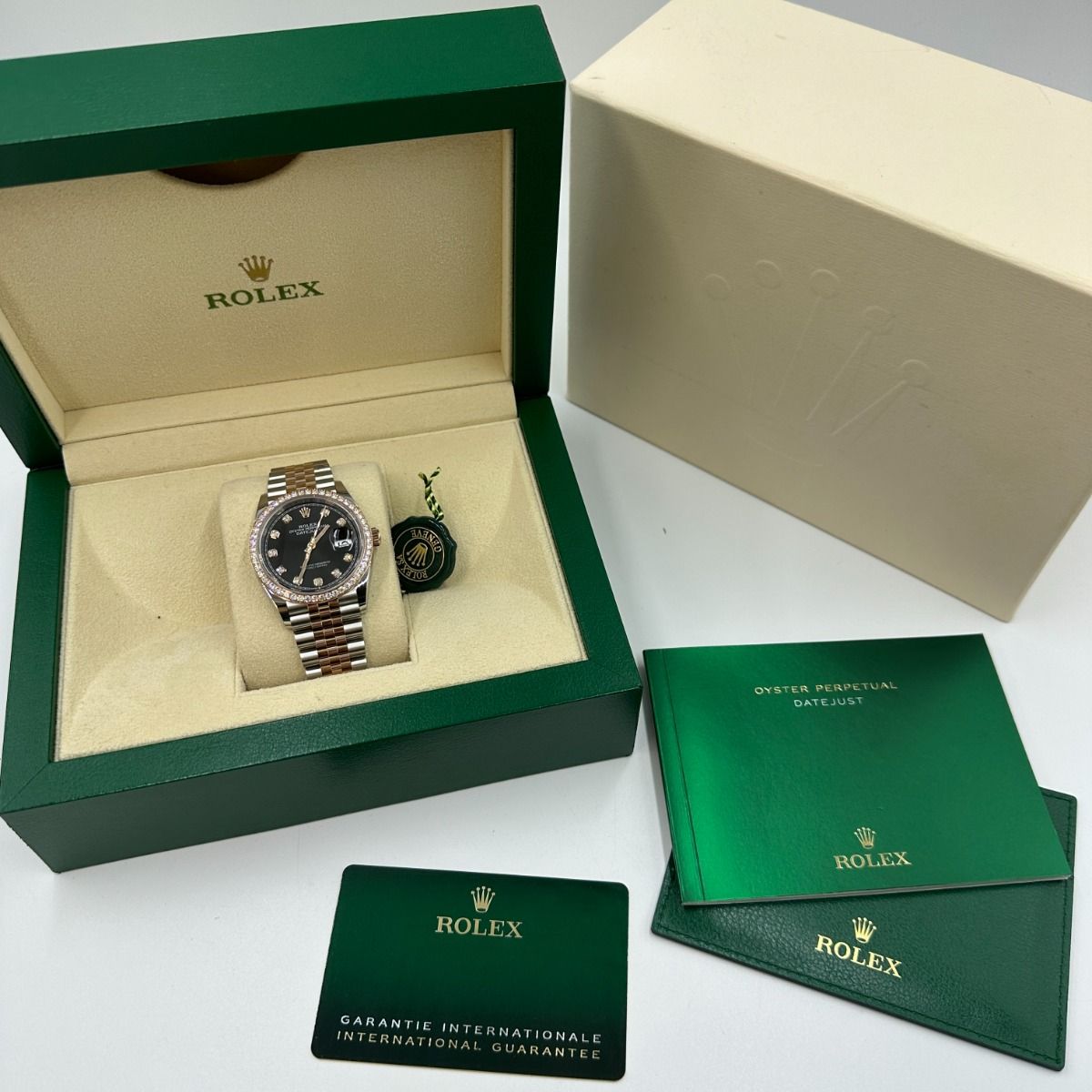 RLX Datejust 36mm 126281 Black Dial Jubilee Bracelet - LITELUX