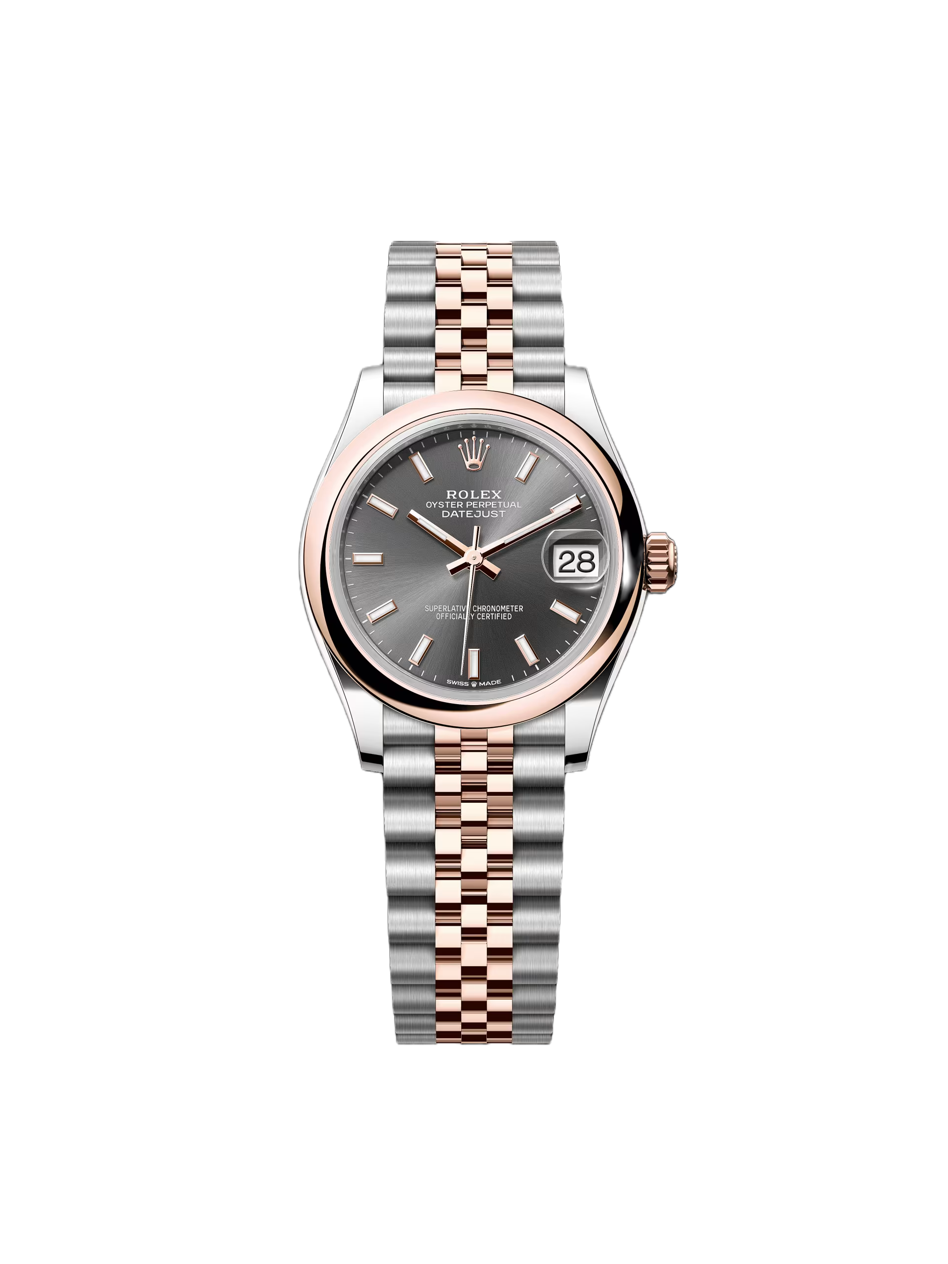 RLX Datejust m278241-0017/0018 Slate 31mm Dial Oyster Bracelet Watch - LITELUX