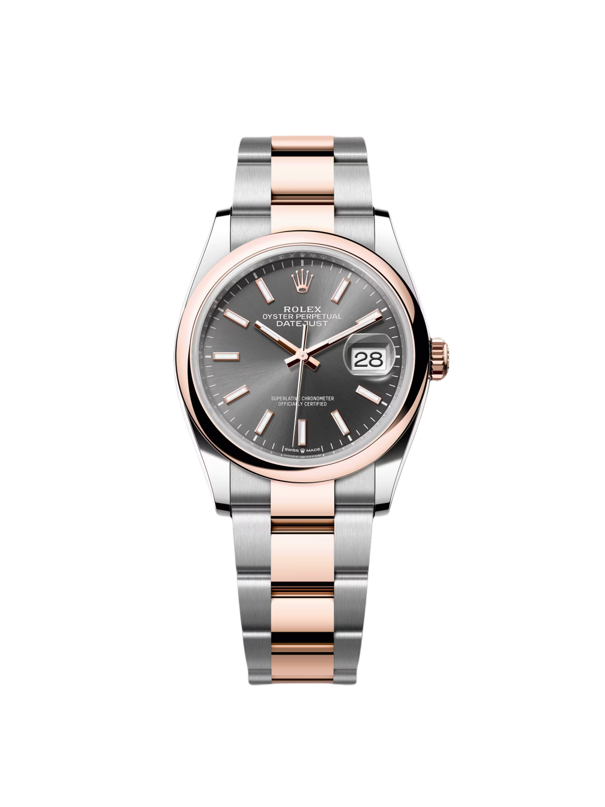 RLX Datejust 36mm 126201 Slate Dial Oyster Bracelet Watch - LITELUX