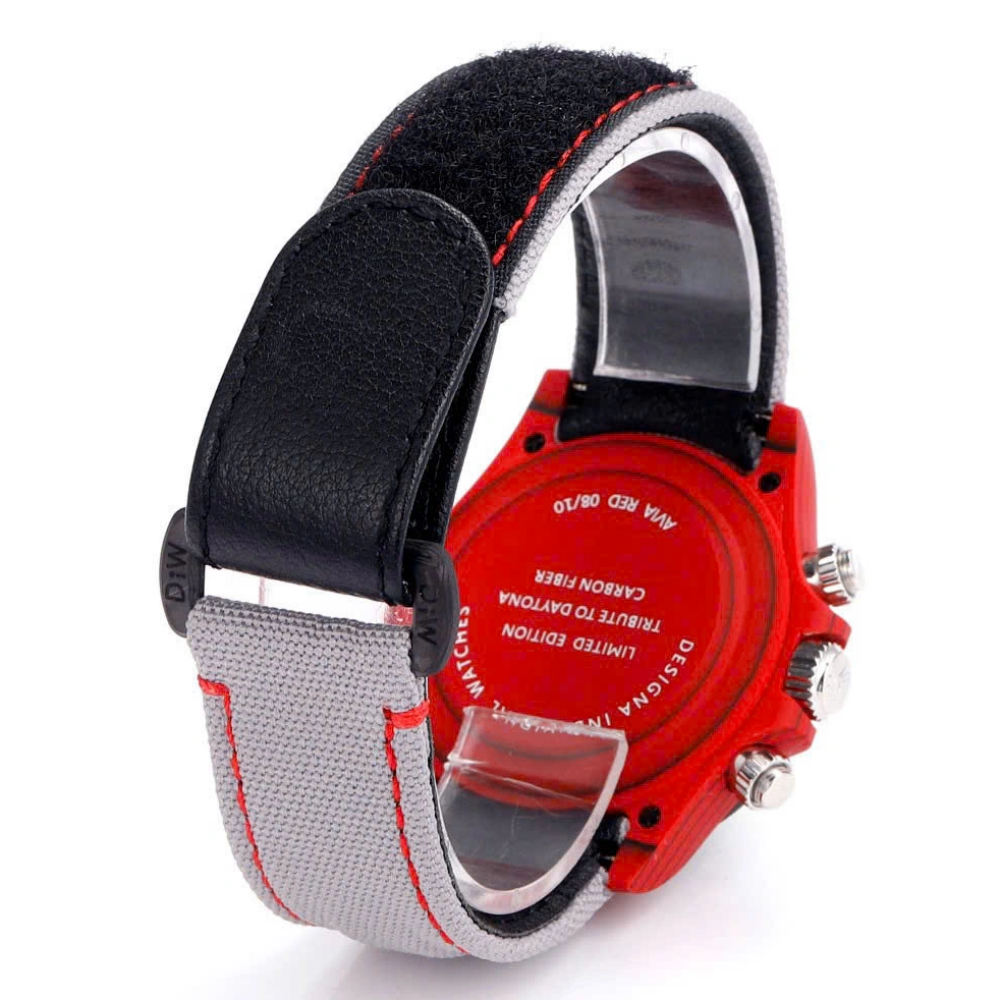 12A(Swiss movement)Rolex Cosmograph Daytona DIW Carbon AVIA Red 40mm Replica 1:1 – Top Quality Version - LITELUX