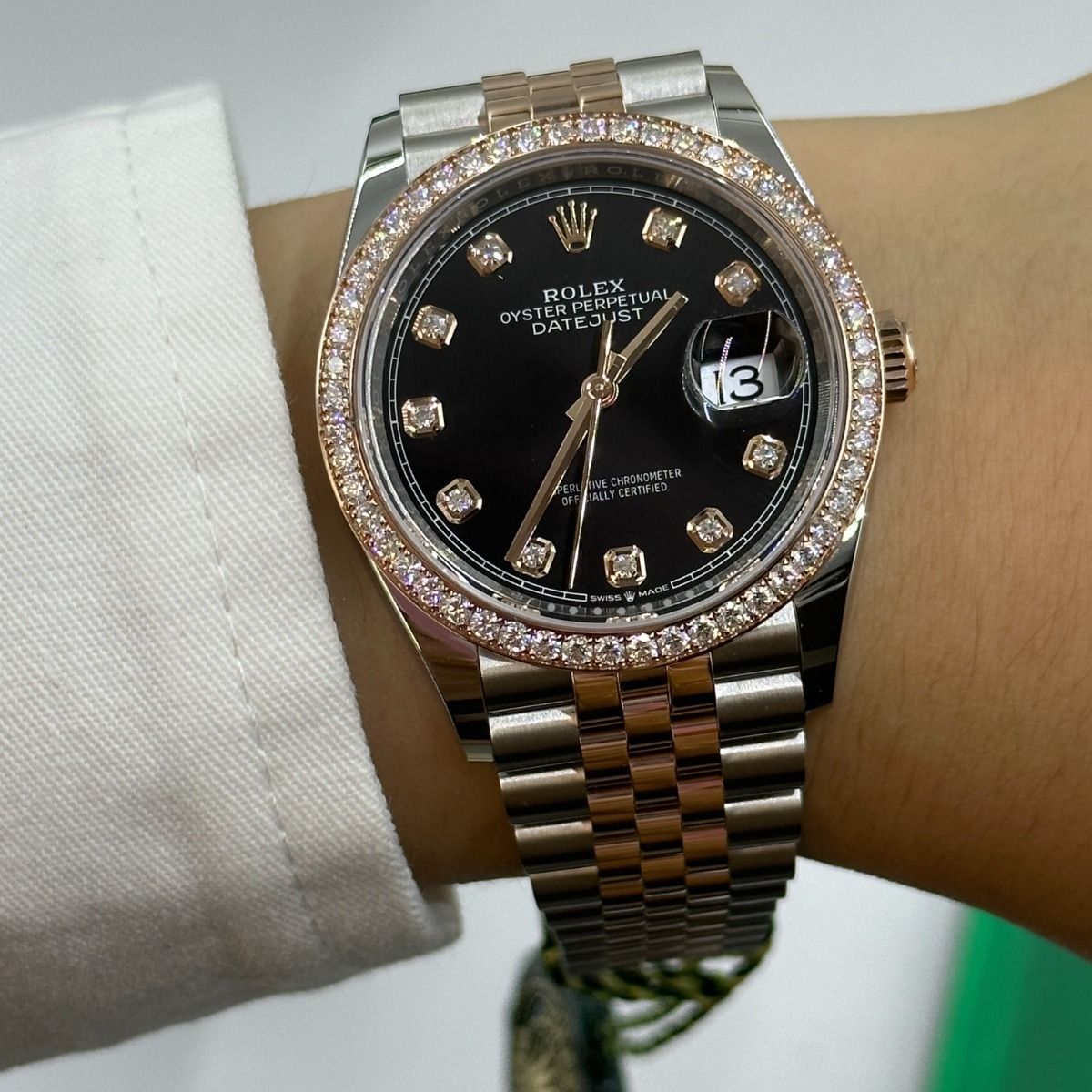 RLX Datejust 36mm 126281 Black Dial Jubilee Bracelet - LITELUX