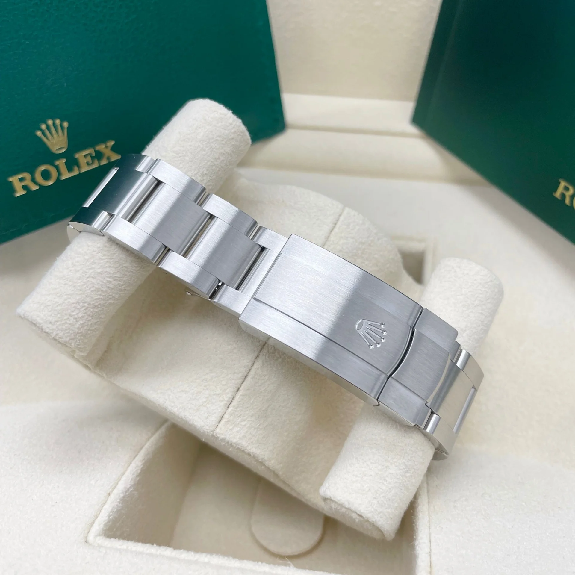 RLX Oyster Perpetual 36mm 126000-0004 Yellow Dial Stainless Steel Oyster Bracelet - LITELUX