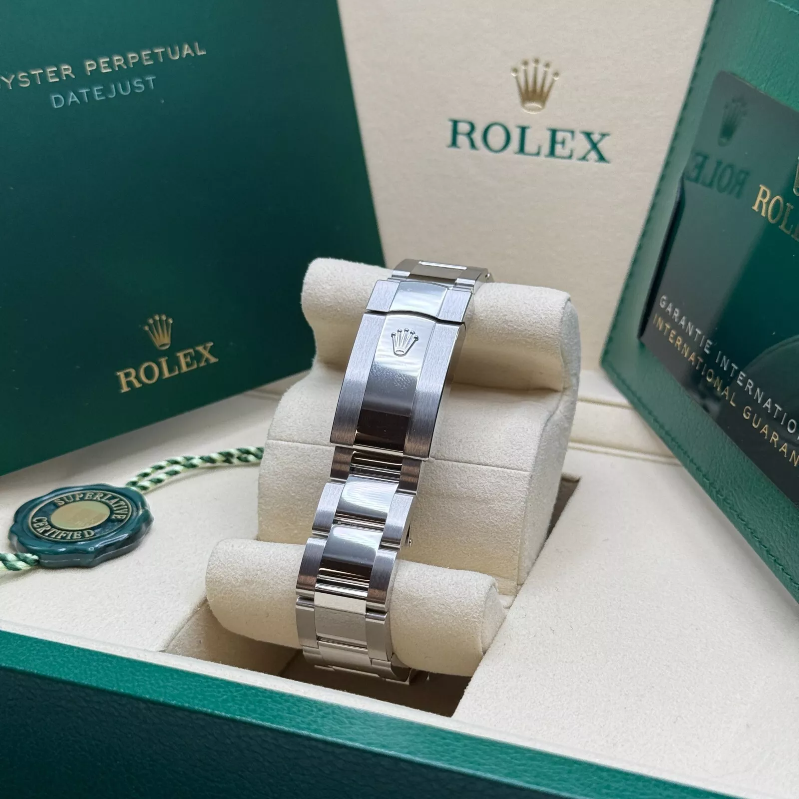 RLX Datejust 41mm Mint Green Dial Jubilee Bracelet Watch - 126334 - LITELUX