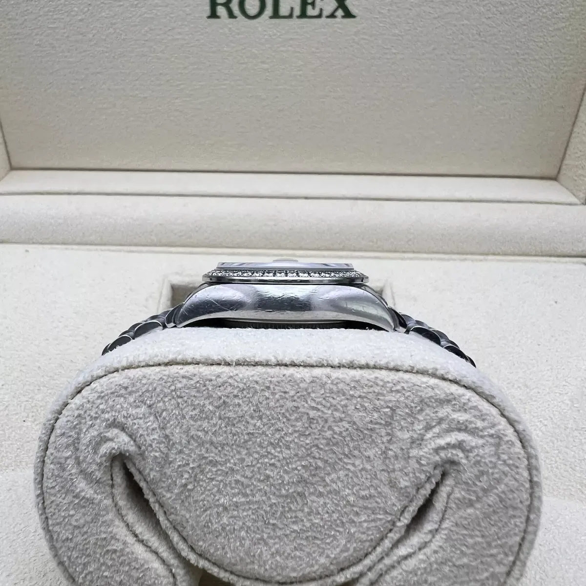 RLX Lady-Datejust 28mm 279384RBR Silver Diamond Dial & Diamond Bezel, Stainless Steel Jubilee Bracelet Women's Watch - LITELUX