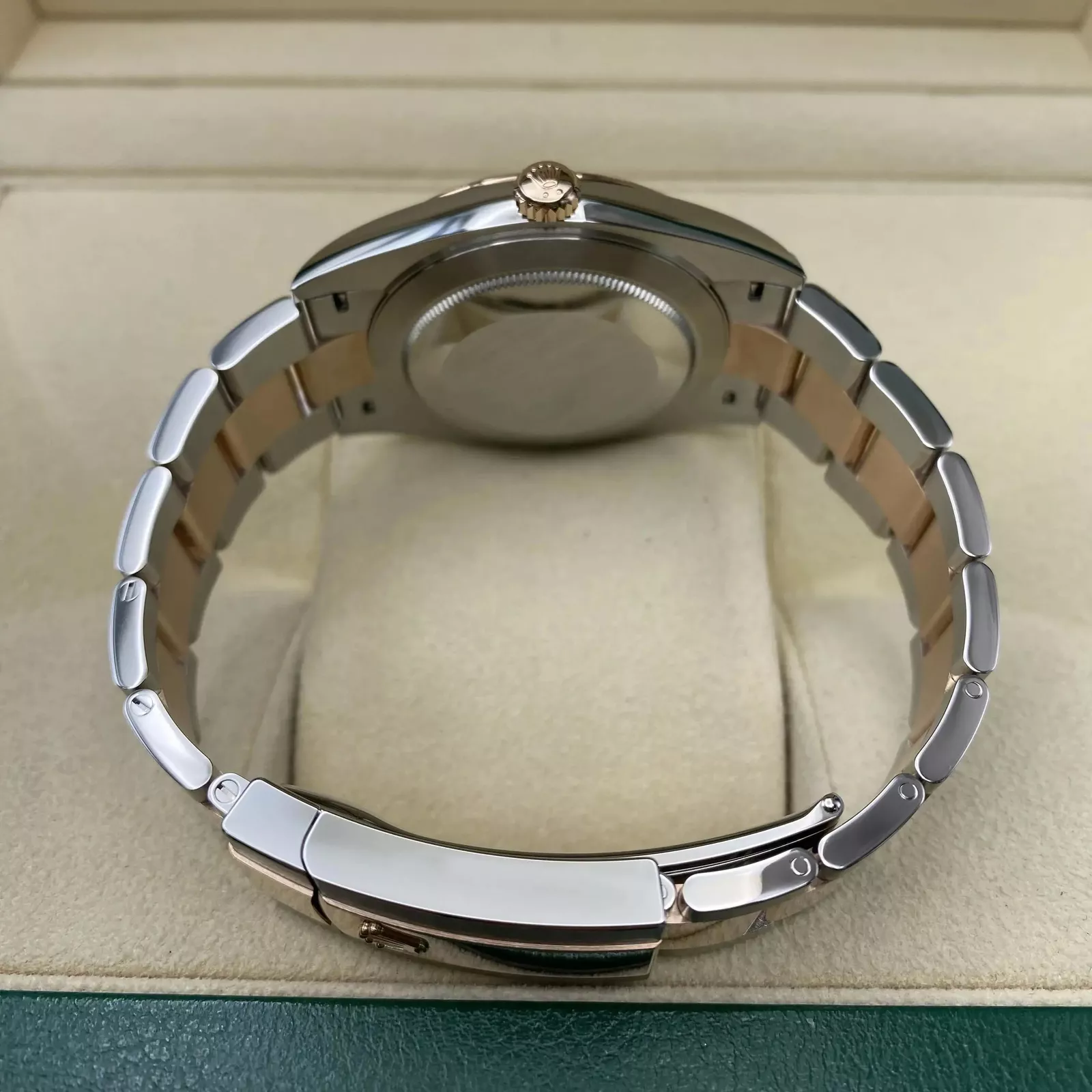 RLX Datejust 41mm 126301 Chocolate Diamond Jubilee Steel and Everose Gold Watch - LITELUX