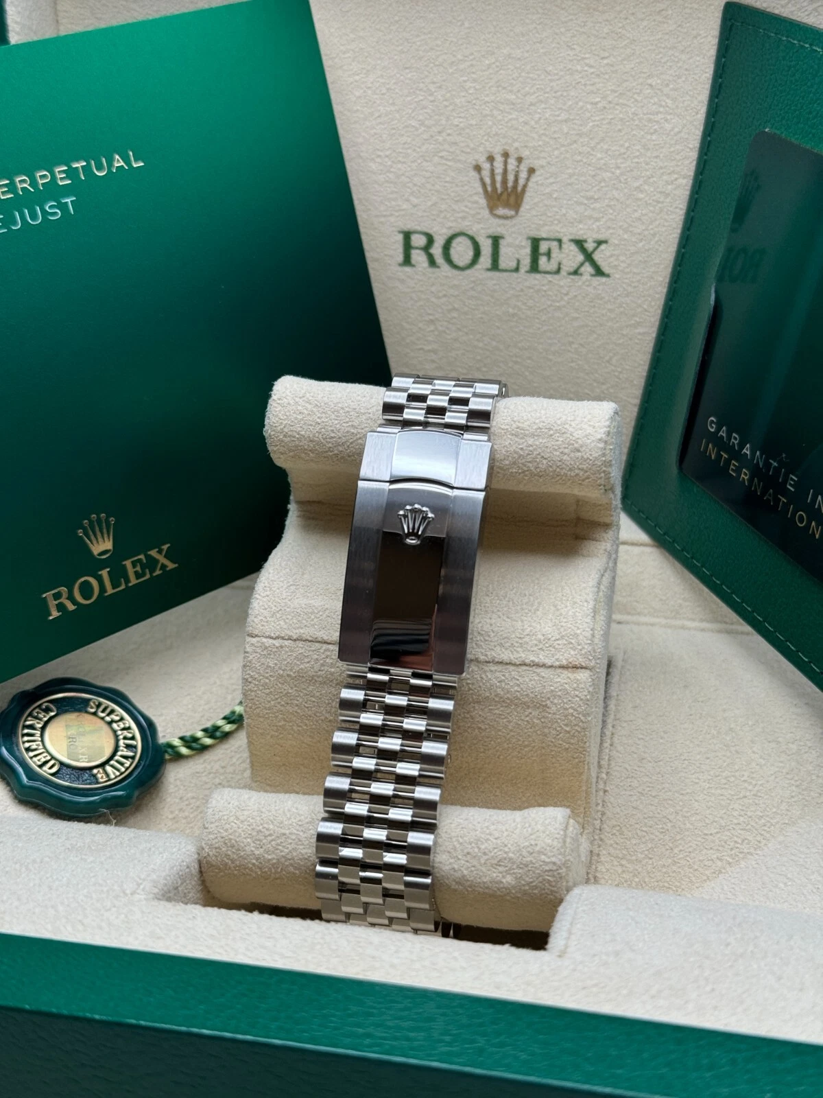 RLX Datejust 41mm 126334 Slate Roman Jubilee Stainless Steel Mens Watch - LITELUX