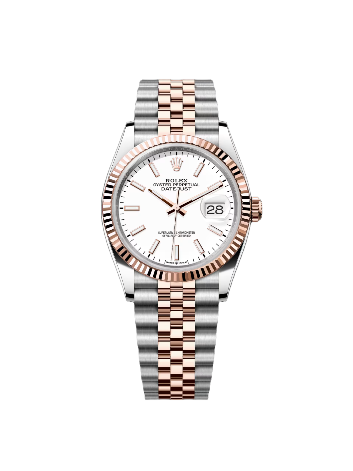 RLX Datejust 36mm 126231 White Dial Jubilee Bracelet - LITELUX