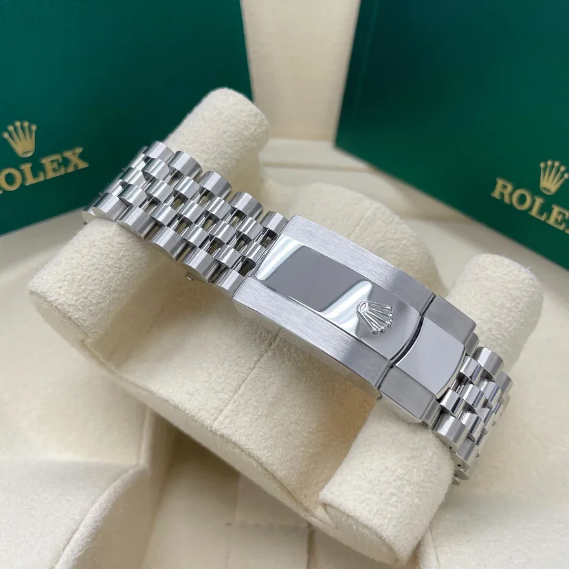 RLX Datejust 36mm 126234 Blue Fluted Motif Diamond Dial Jubilee Bracelet Watch - LITELUX