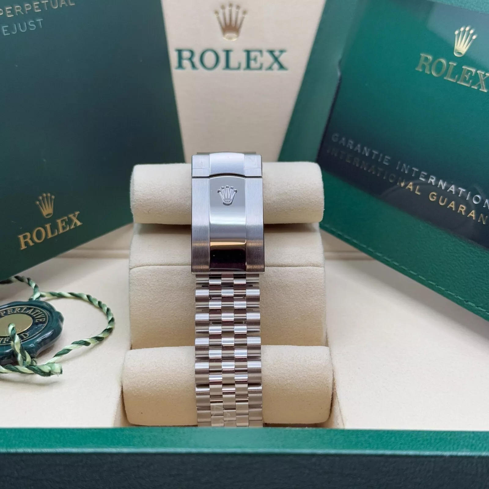 RLX Datejust 41mm Mint Green Dial Jubilee Bracelet Watch - 126334 - LITELUX