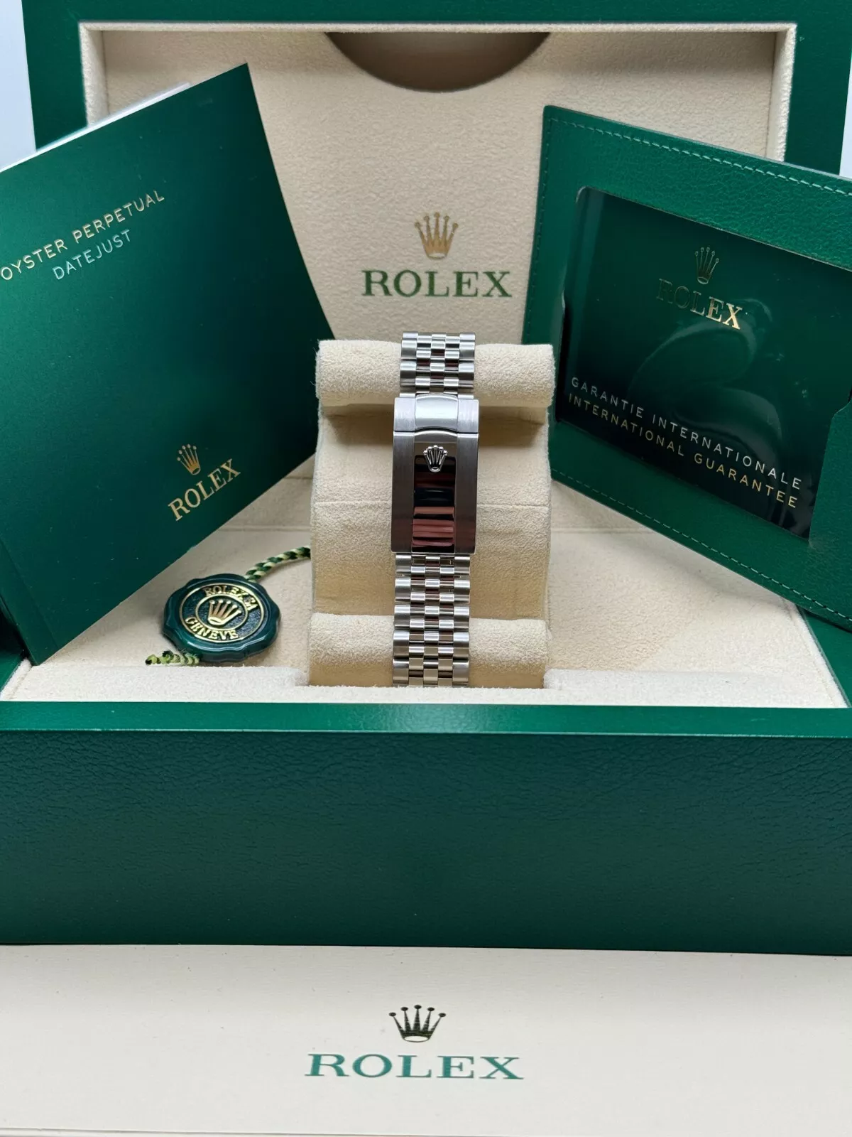 RLX Datejust 36mm 126284 Blue Jubilee Diamond Dial & Diamond Bezel, Stainless Steel Oyster Bracelet Watch - LITELUX