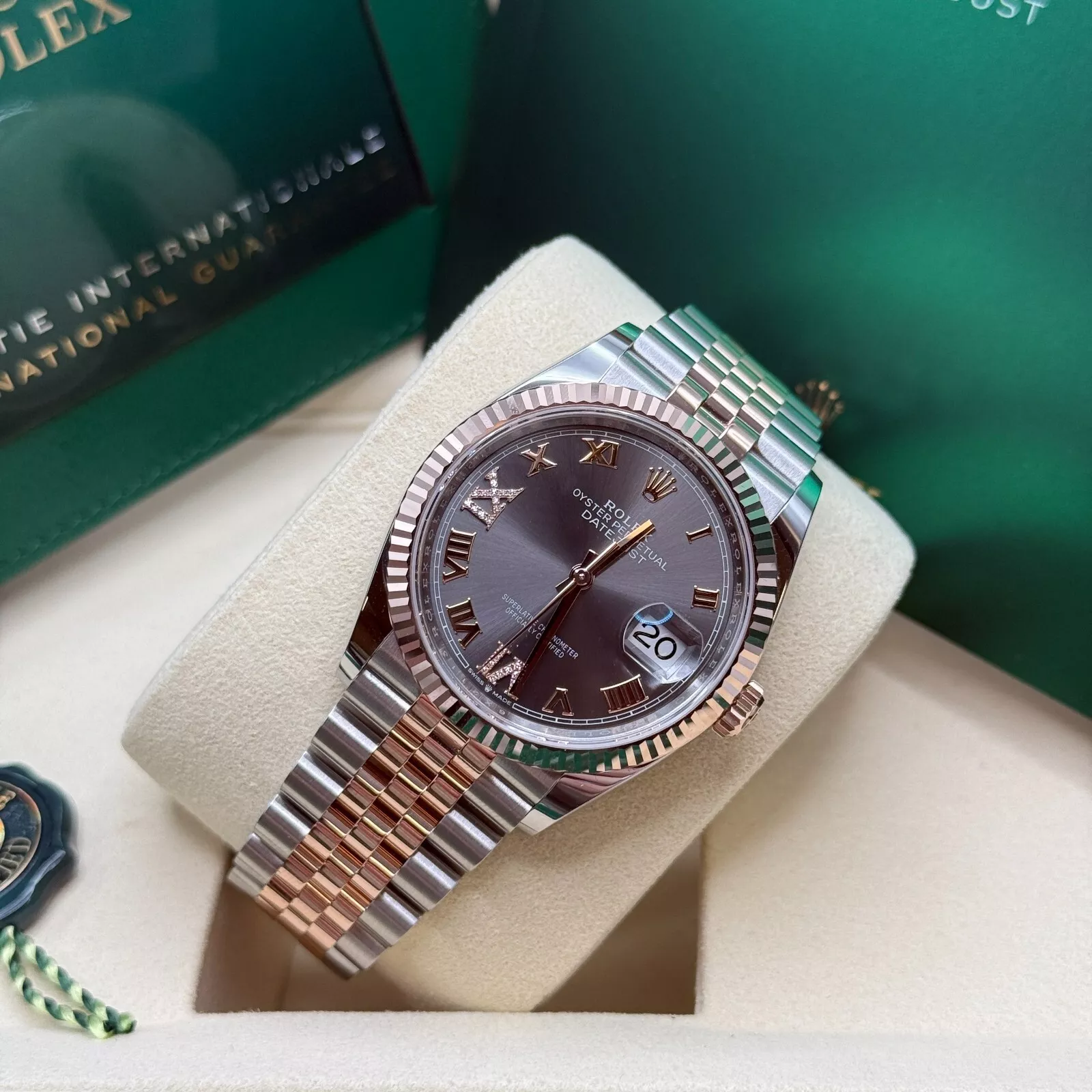 RLX Datejust 36mm 126231 Slate Dial Jubilee Bracelet - LITELUX