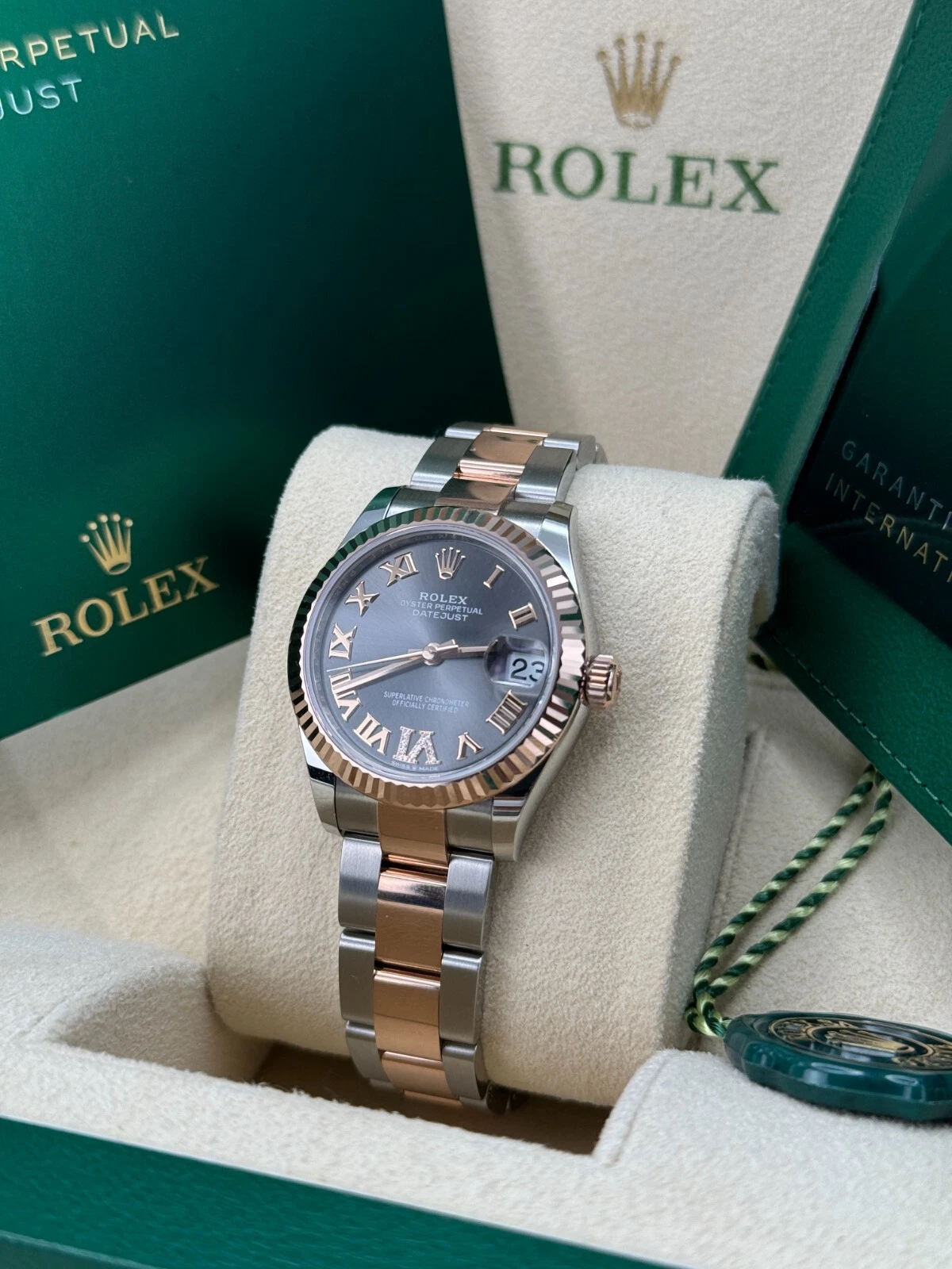 RLX Datejust m278271-0029/0030 Slate 31mm Dial Oyster Bracelet Watch - LITELUX