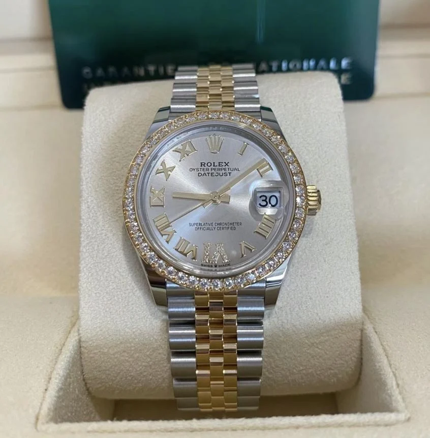 RLX Datejust m278383RBR-0003/0004 31mm Silver Dial Oyster Bracelet - LITELUX