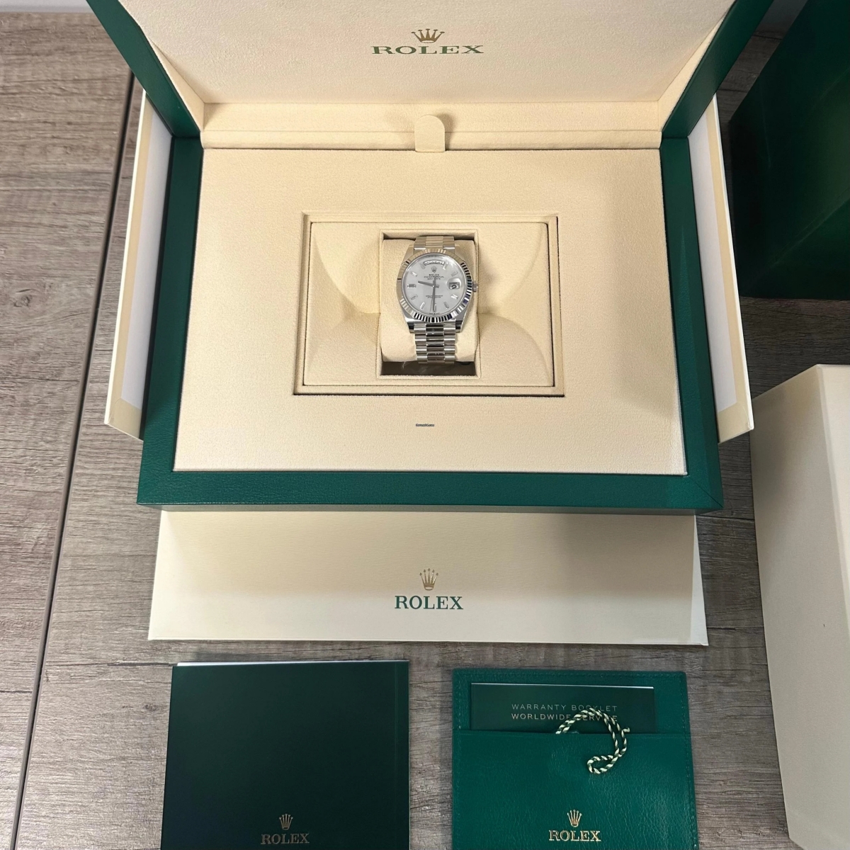 RLX Day-Date 228236-0026 Mother Of Pearl Diamonds Dial - LITELUX