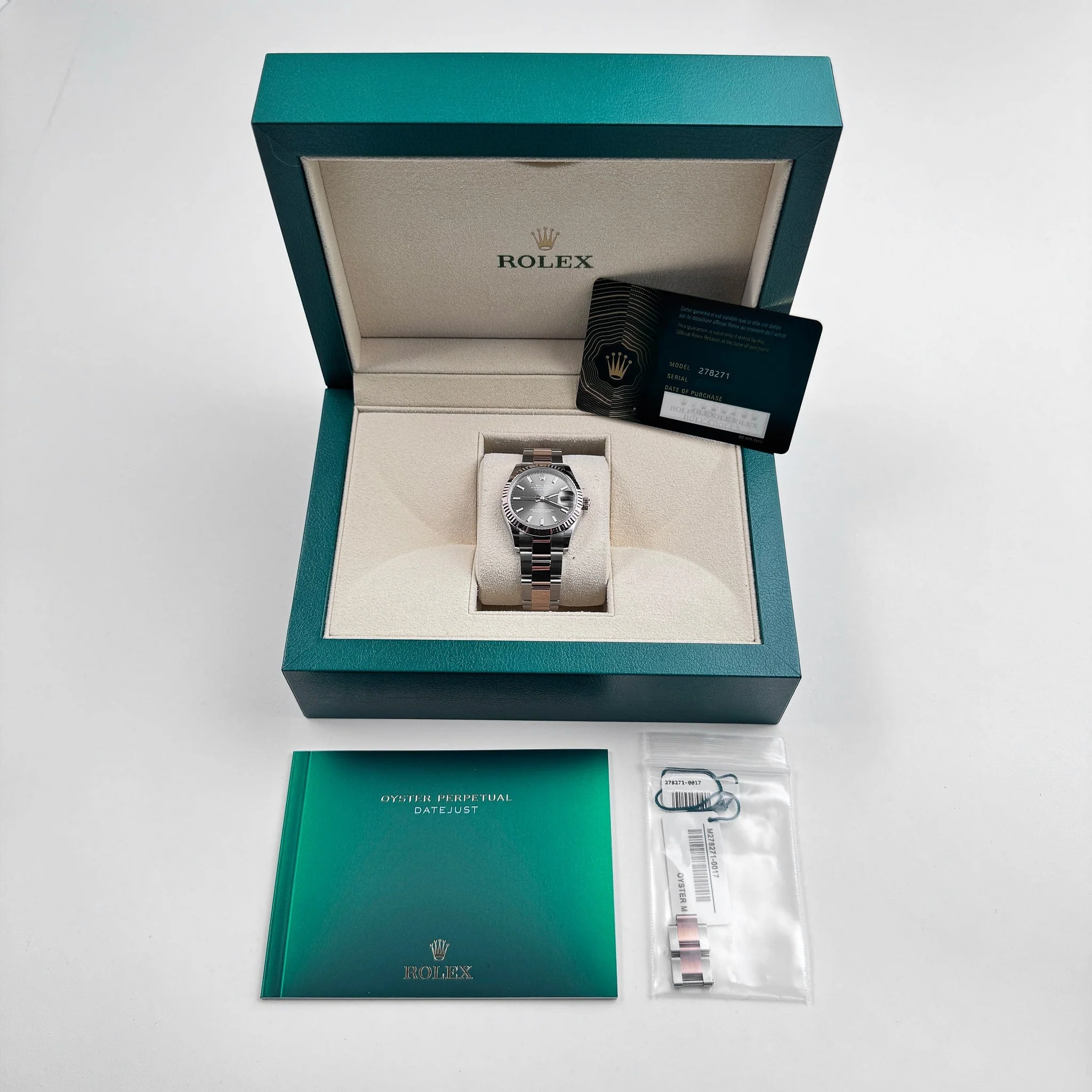 RLX Datejust 36mm 126201 Slate Dial Oyster Bracelet Watch - LITELUX