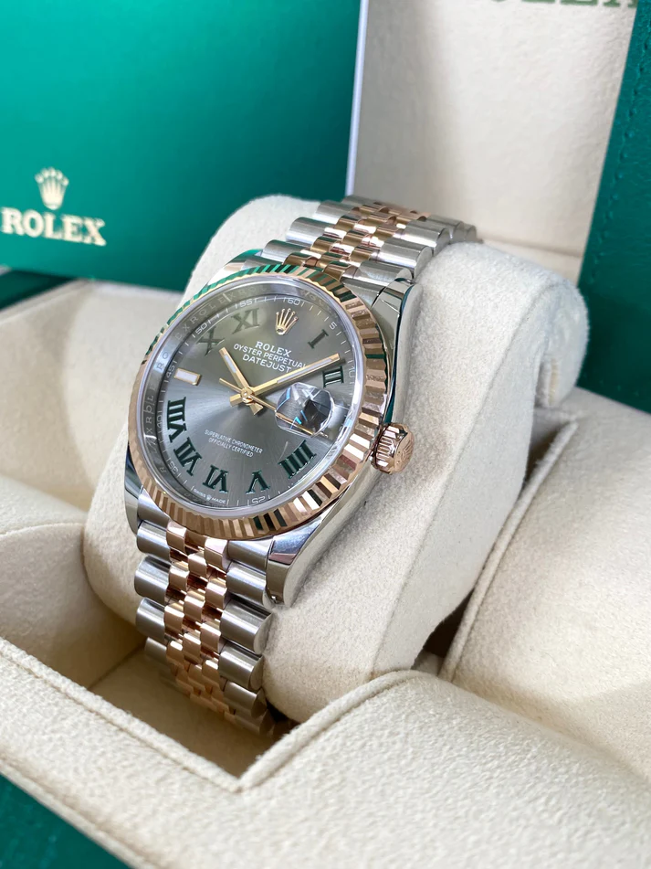 RLX Datejust 36mm 126231 Slate Dial Oyster Bracelet Watch - LITELUX