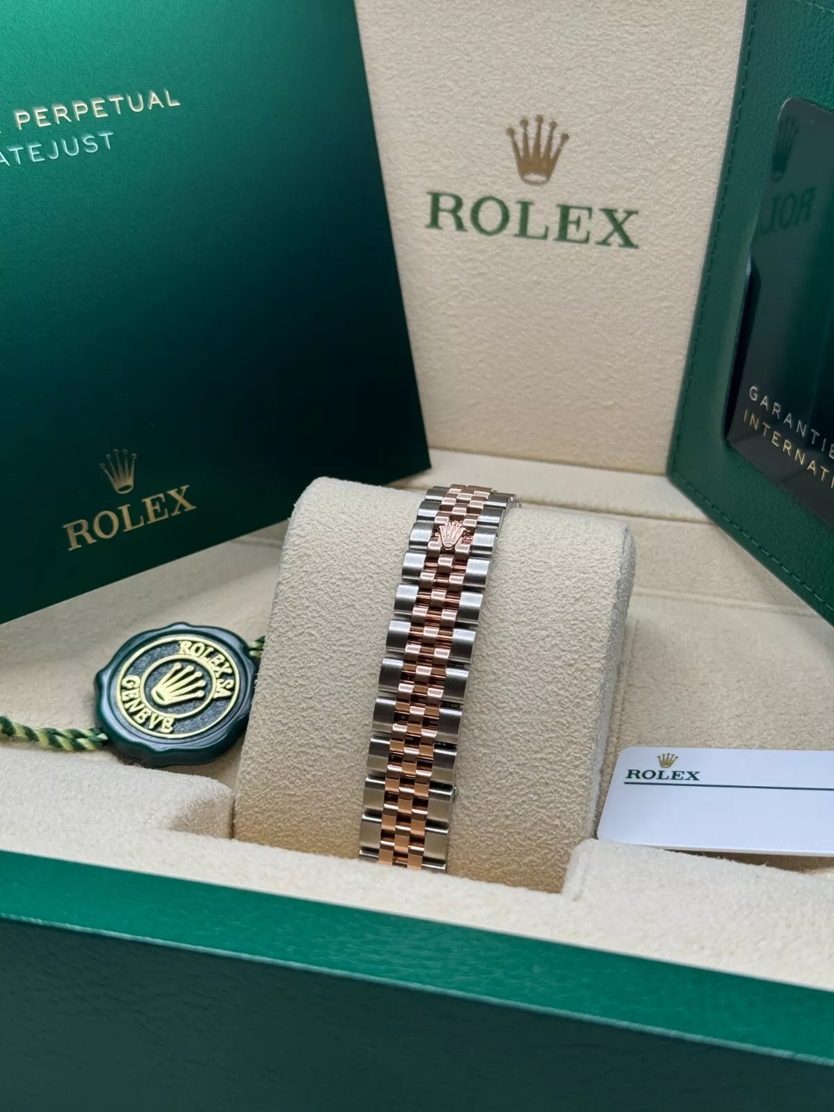 RLX Lady-Datejust 28mm 279381RBR Chocolate Diamond Dial Oyster Bracelet - LITELUX