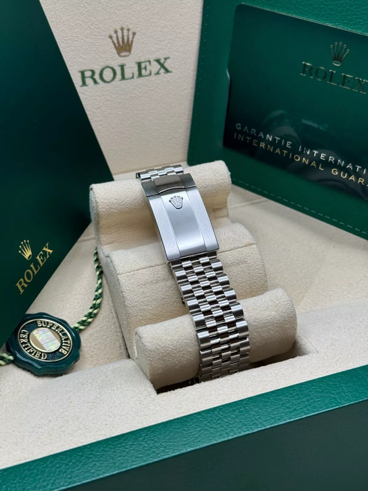 RLX Datejust 41mm 126334 Slate Roman Jubilee Stainless Steel Mens Watch - LITELUX