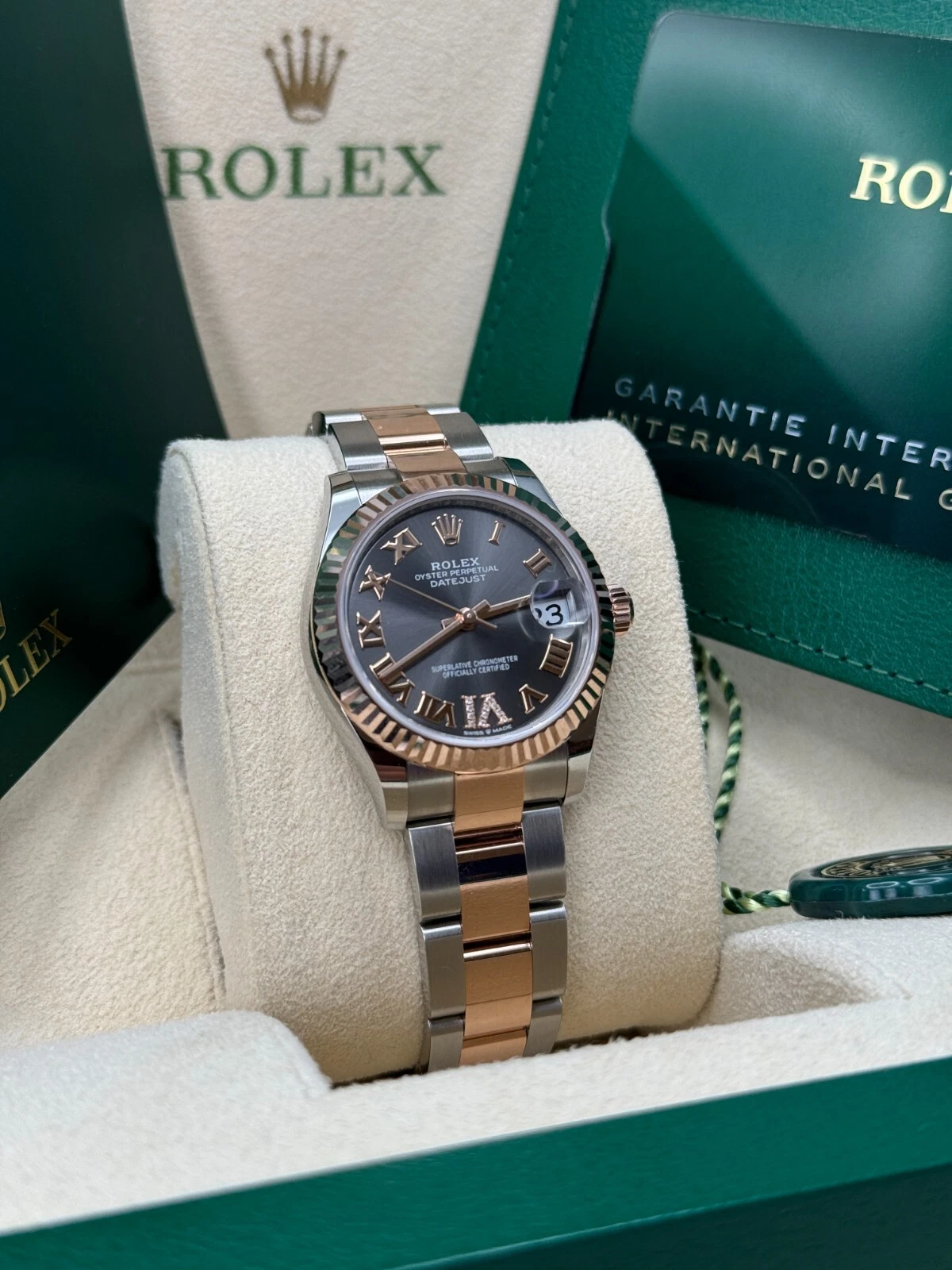 RLX Datejust m278271-0029/0030 Slate 31mm Dial Oyster Bracelet Watch - LITELUX