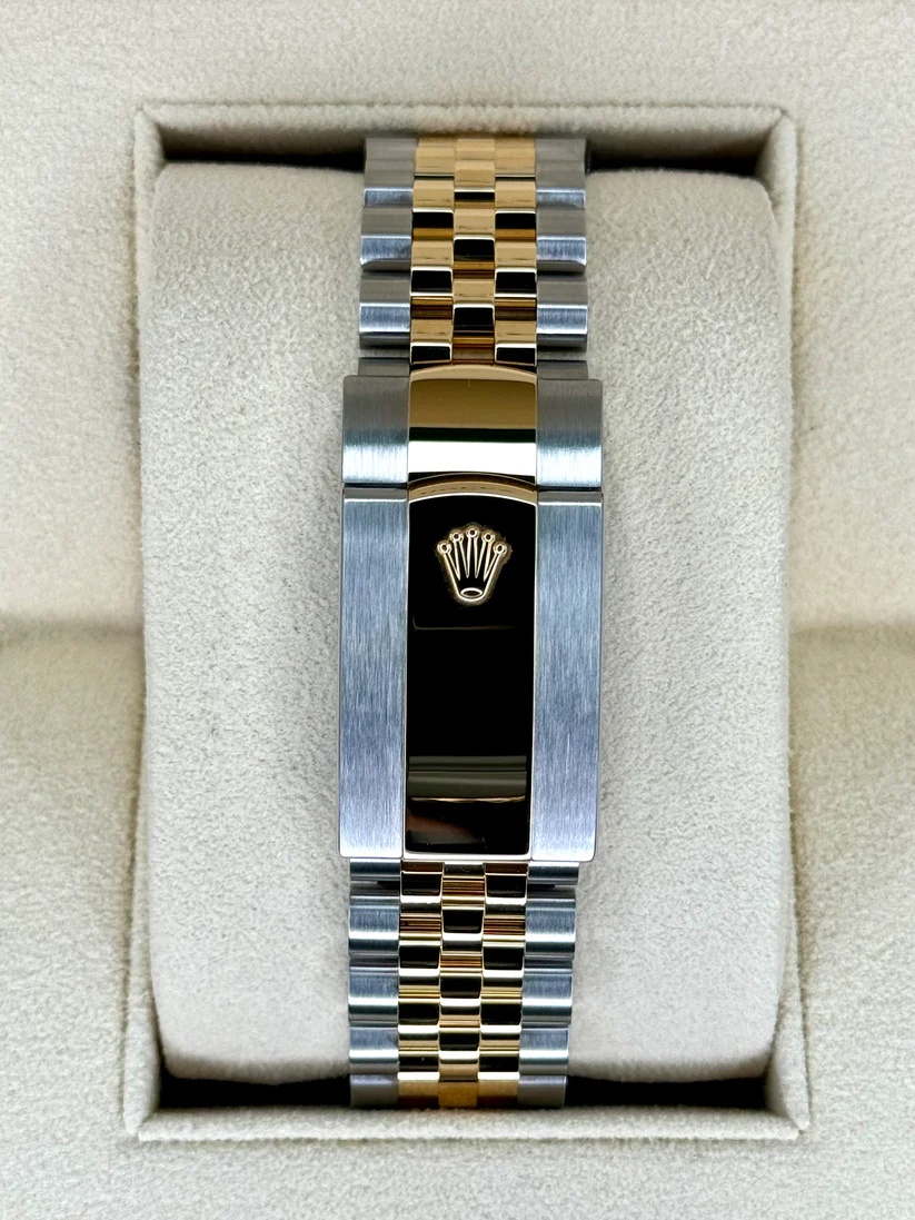 RLX Sky-Dweller 42mm 336933-0006 Two-Tone Yellow Gold White Dial Oyster - LITELUX