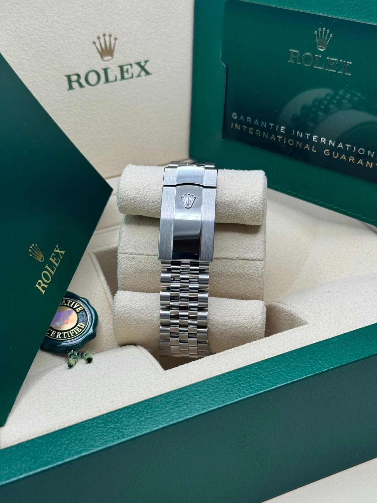 RLX Datejust 41mm 126334 Black Diamond Oyster Stainless Steel Mens Watch - LITELUX