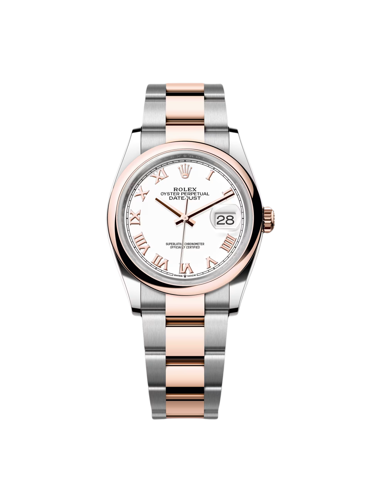 RLX Datejust 36mm 126201 White Dial Oyster Bracelet Watch - LITELUX