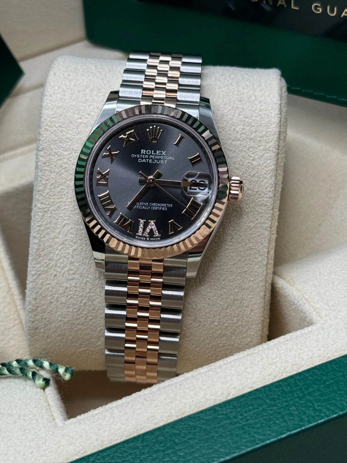 RLX Datejust m278271-0029/0030 Slate 31mm Dial Oyster Bracelet Watch - LITELUX