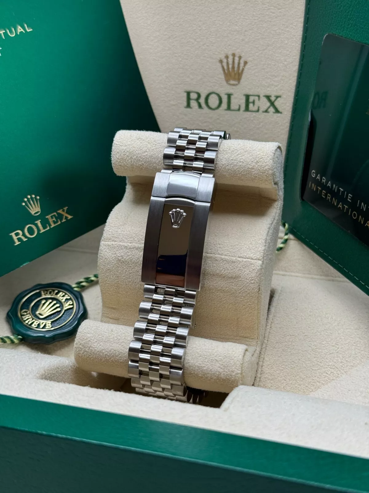 RLX Datejust 36mm 126284 Blue Jubilee Diamond Dial & Diamond Bezel, Stainless Steel Oyster Bracelet Watch - LITELUX