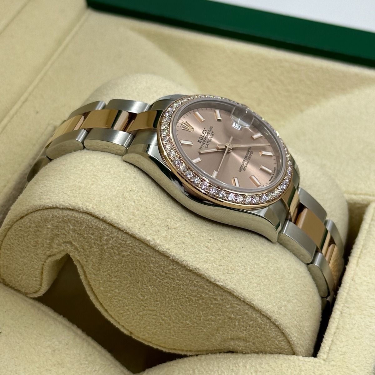RLX Datejust m278381-0009/0010 Rose Dial Diamond-Set Bezel 31mm - LITELUX