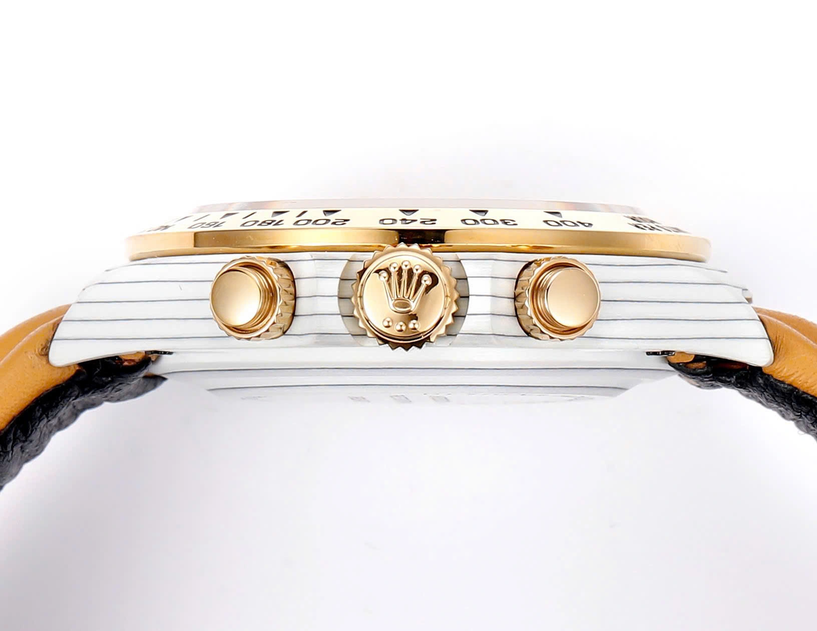 12A(Swiss movement)【Rolex Cosmograph Daytona DIW Golden Essence 40mm Replica 1:1 – Top Quality Version - LITELUX