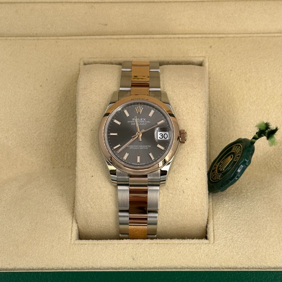 RLX Datejust m278241-0017/0018 Slate 31mm Dial Oyster Bracelet Watch - LITELUX