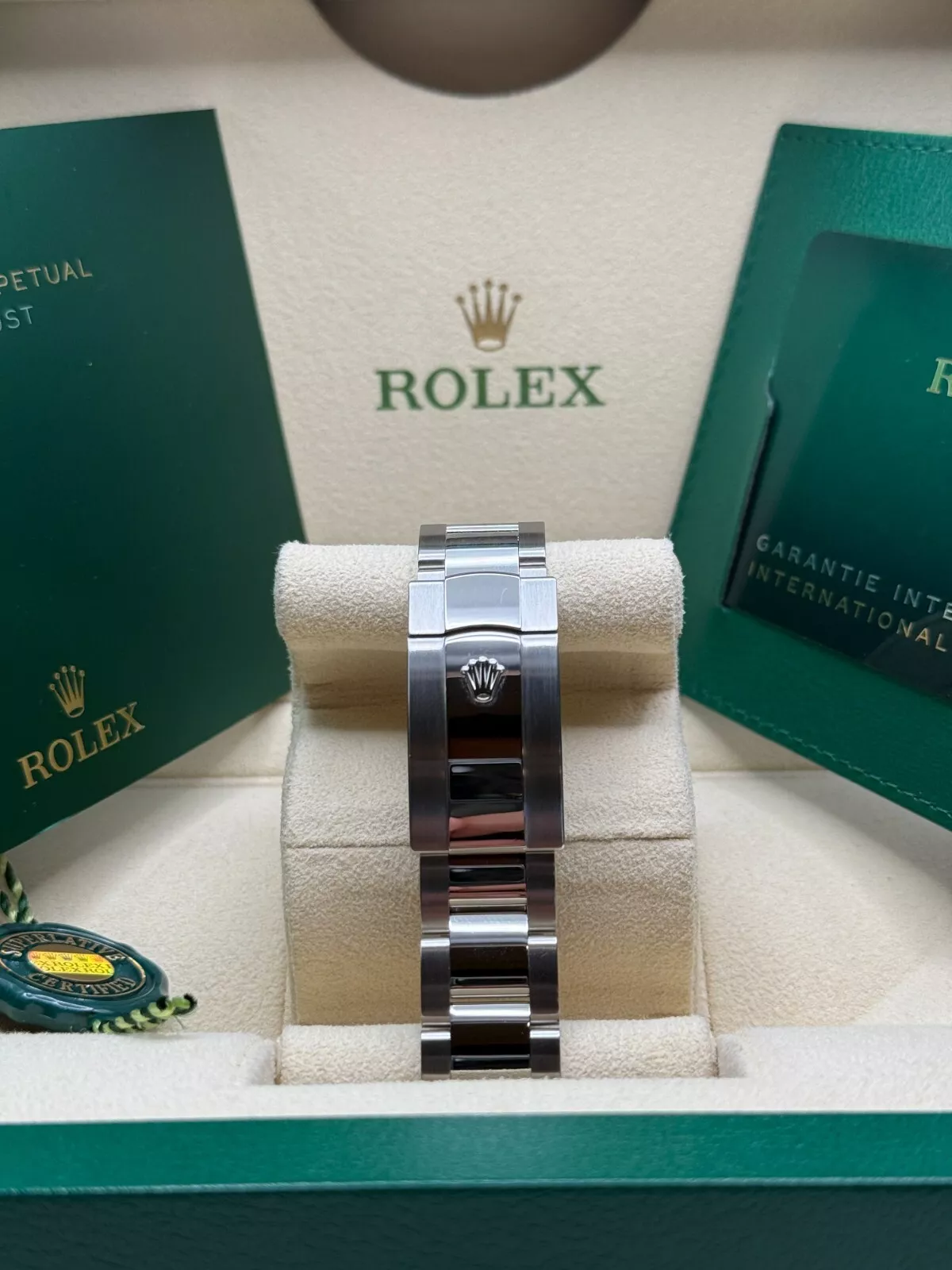 RLX Datejust 41mm Blue Fluted Motif Index Dial Jubilee Bracelet Watch - 126334 - LITELUX