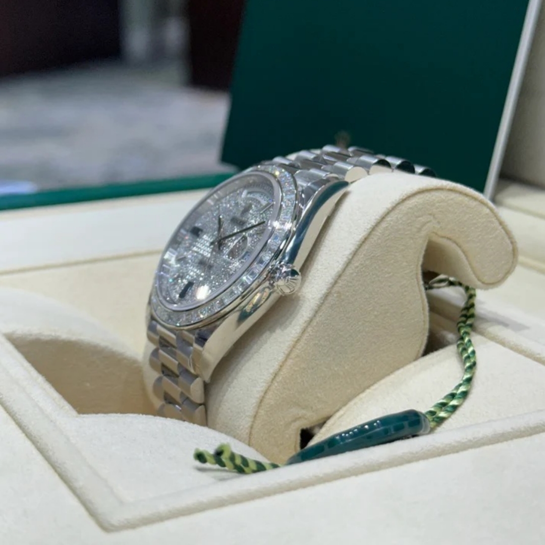 RLX Day-Date 40mm 228396TBR-0021 Diamonds Sapphires Dial - LITELUX