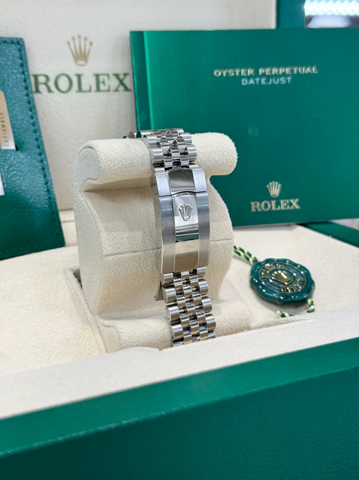 RLX Datejust 41mm 126334 Dark Rhodium Index Jubilee Stainless Steel - LITELUX