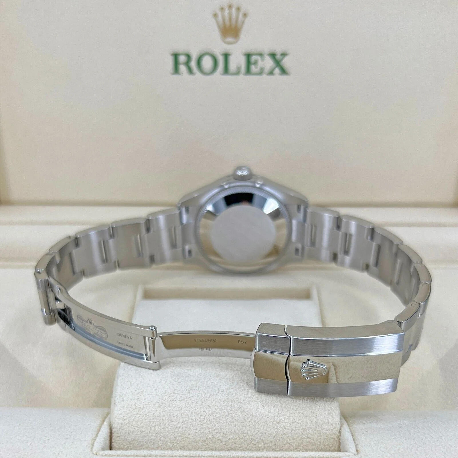 RLX Datejust m278274-0023/0024 Pink 31mm Dial Oyster Watch - LITELUX