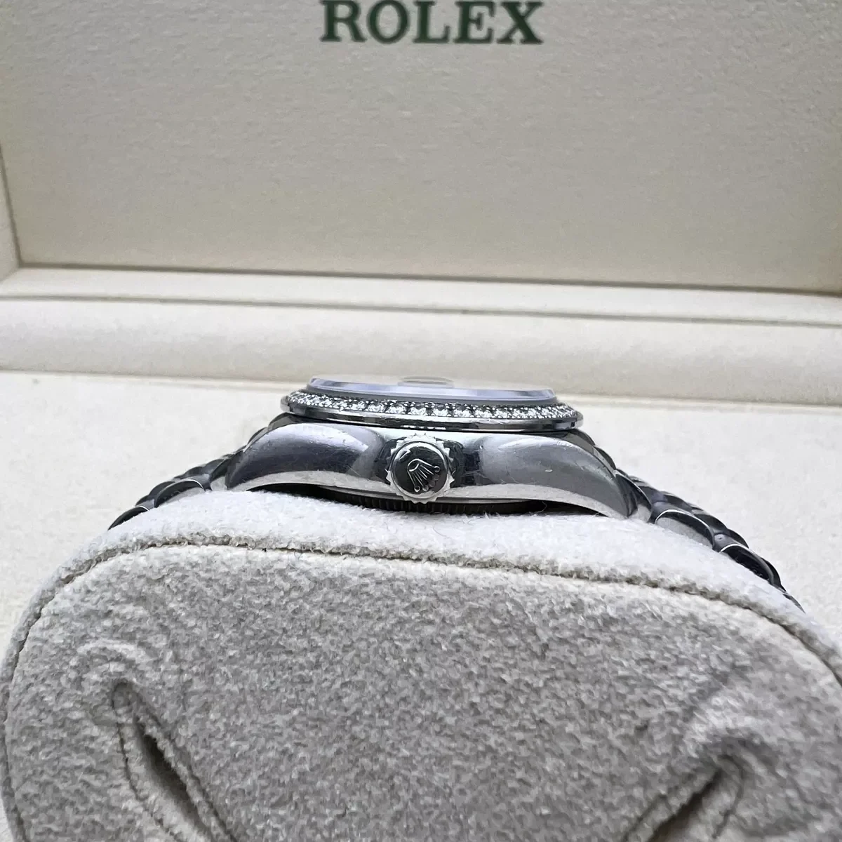 RLX Lady-Datejust 28mm 279384RBR Silver Diamond Dial & Diamond Bezel, Stainless Steel Jubilee Bracelet Women's Watch - LITELUX