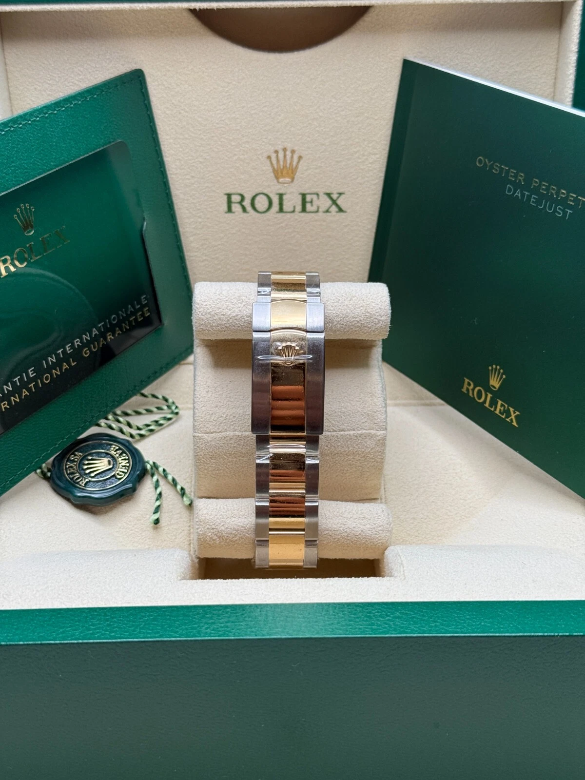 RLX Datejust 41mm 126333 Black Diamond Jubilee Steel and Yellow Gold Men’s Watch - LITELUX
