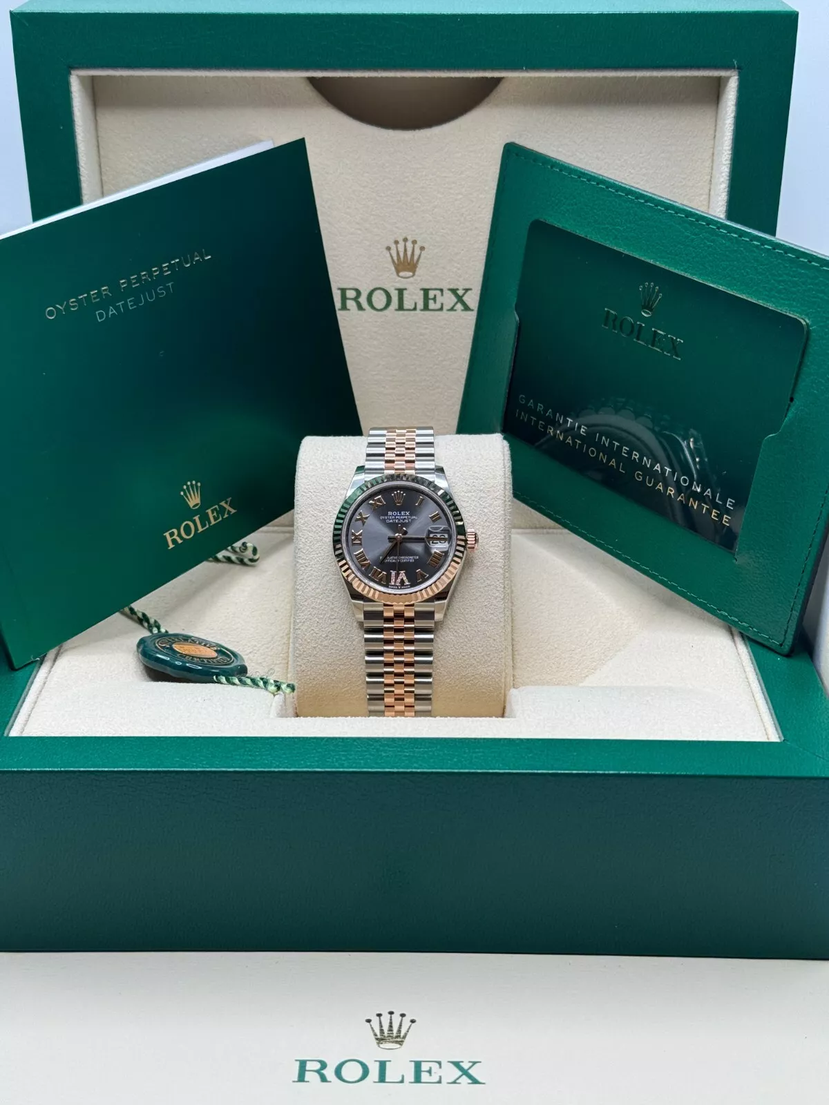 RLX Datejust m278271-0029/0030 Slate 31mm Dial Oyster Bracelet Watch - LITELUX