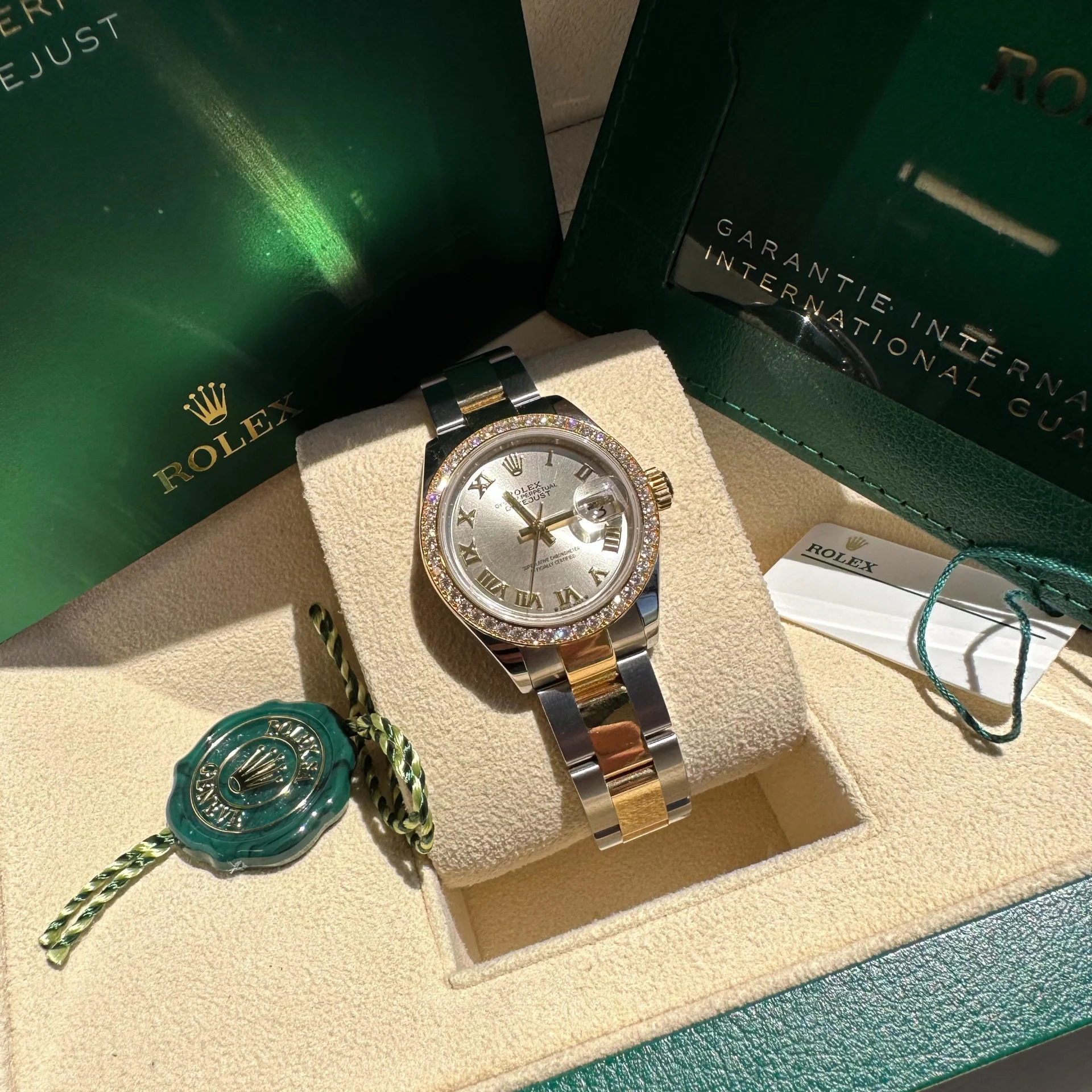 RLX Datejust m278383RBR-0003/0004 31mm Silver Dial Oyster Bracelet - LITELUX