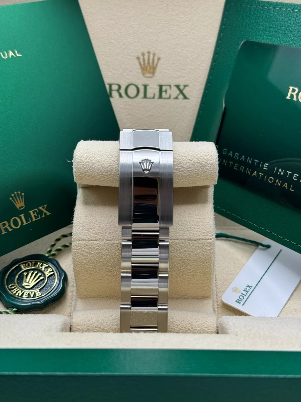 RLX Datejust 41mm 126334 White Roman Oyster Stainless Steel Mens Watch - LITELUX