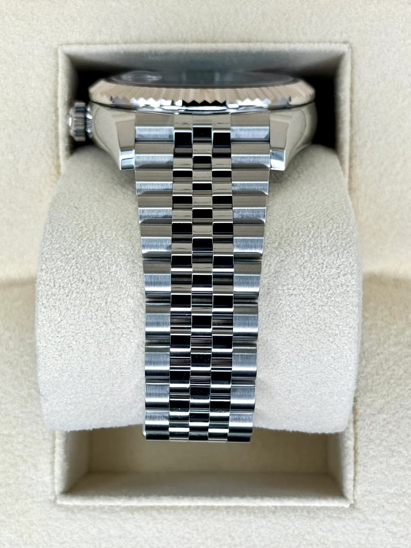 RLX Sky-Dweller 42mm 336934-0002 Stainless Steel Green Dial Oyster - LITELUX