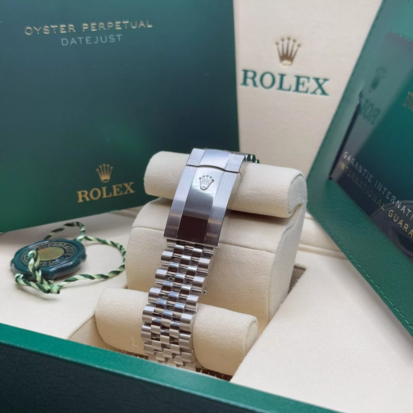 RLX Datejust 41mm Mint Green Dial Jubilee Bracelet Watch - 126334 - LITELUX