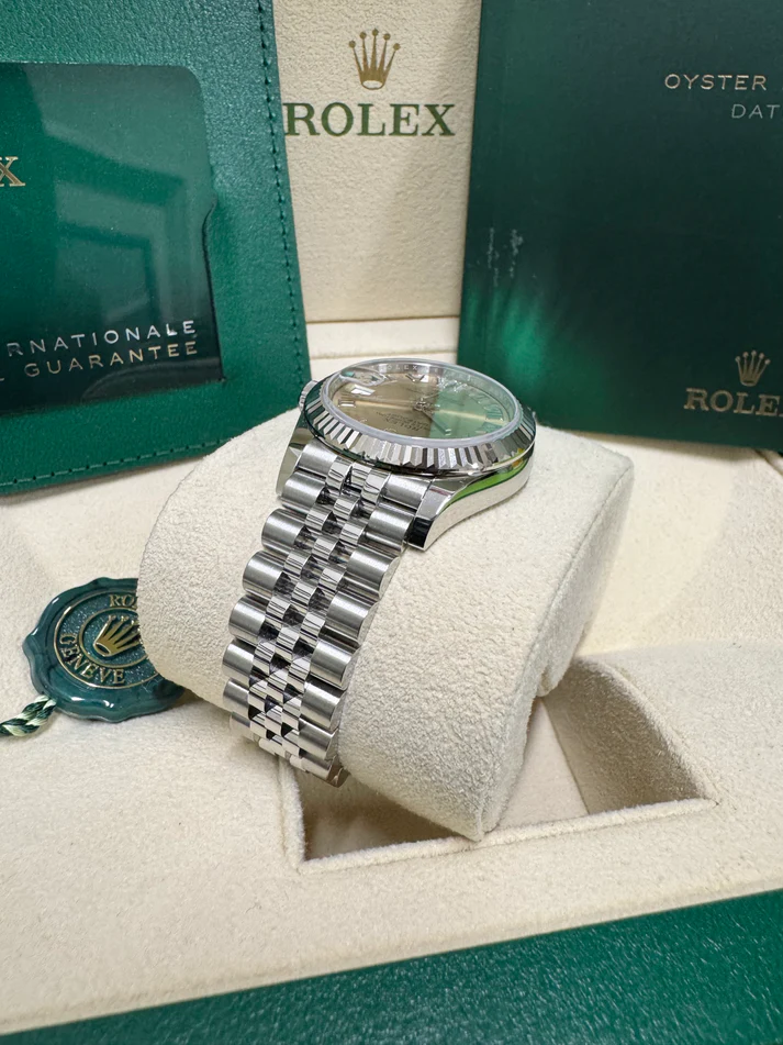 RLX Datejust m278274-0023/0024 Pink 31mm Dial Oyster Watch - LITELUX