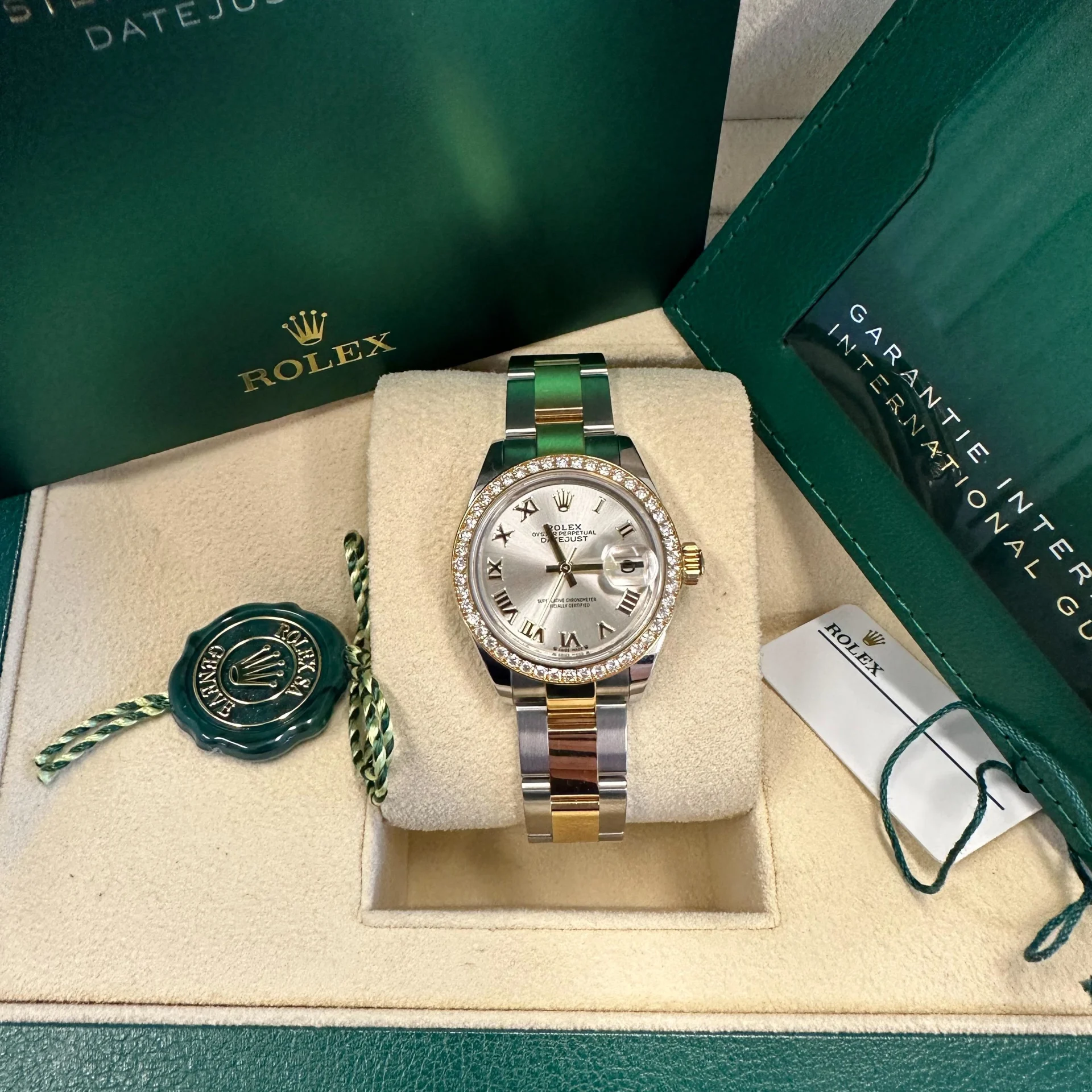 RLX Datejust m278383RBR-0003/0004 31mm Silver Dial Oyster Bracelet - LITELUX